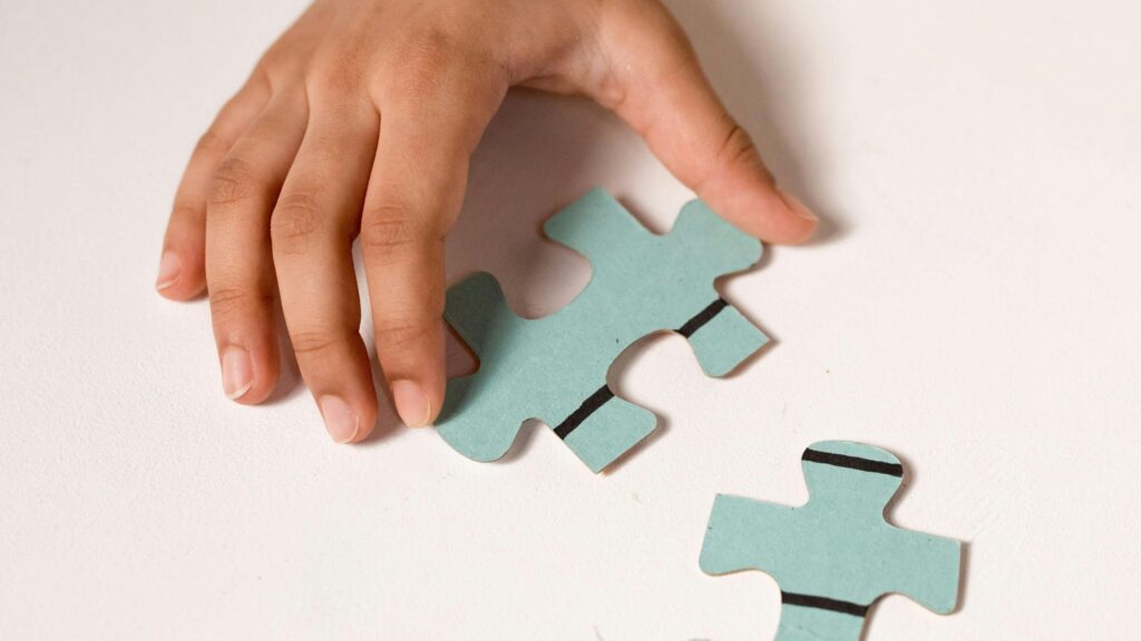 Missing Puzzle pieces in therapy - teletherapy for school support; SoundEd Therapy for schools