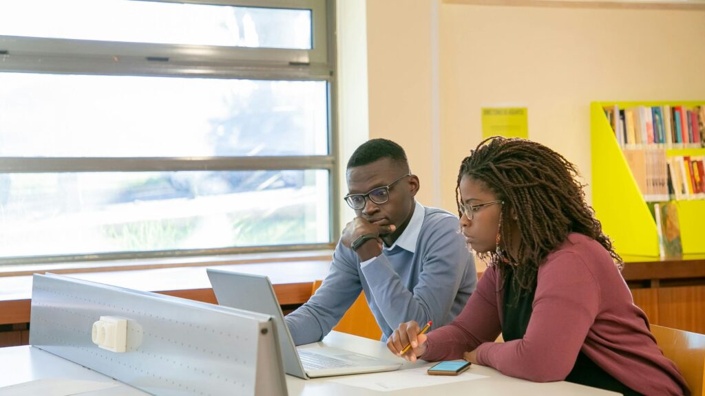A pair of Students getting support for their learning challenges; SoundEd therapy
