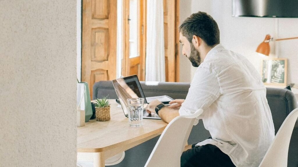 A person implement an individualized education program (IEP) online; SoundEd therapy IEPs