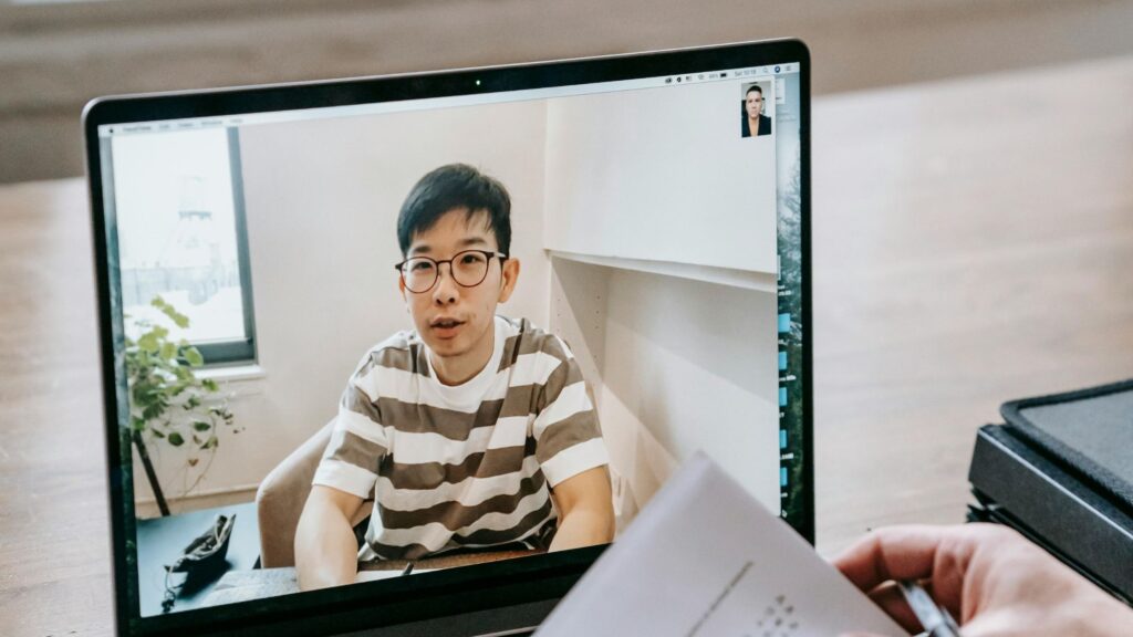 From in-person to telehealth call with student; SoundEd therapy telehealth services